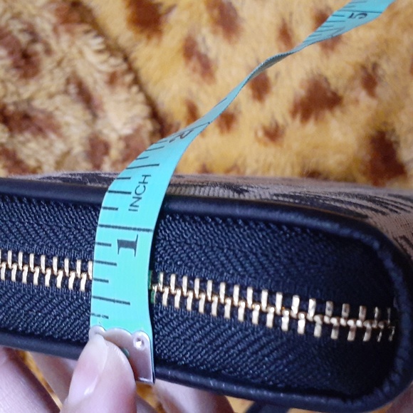 NWT Michael Kors Canvas Jet Set travel continental wallet - Picture 7 of 12